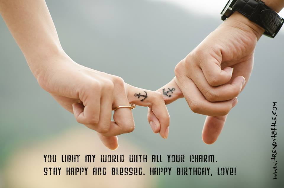 Birthday wishes for lover