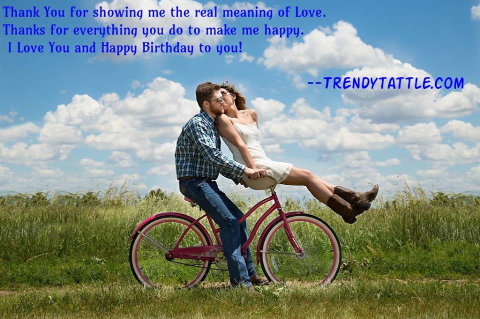 Birthday wishes for lover