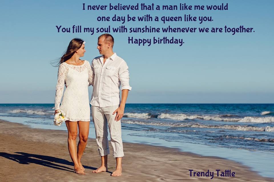 Birthday wishes for lover