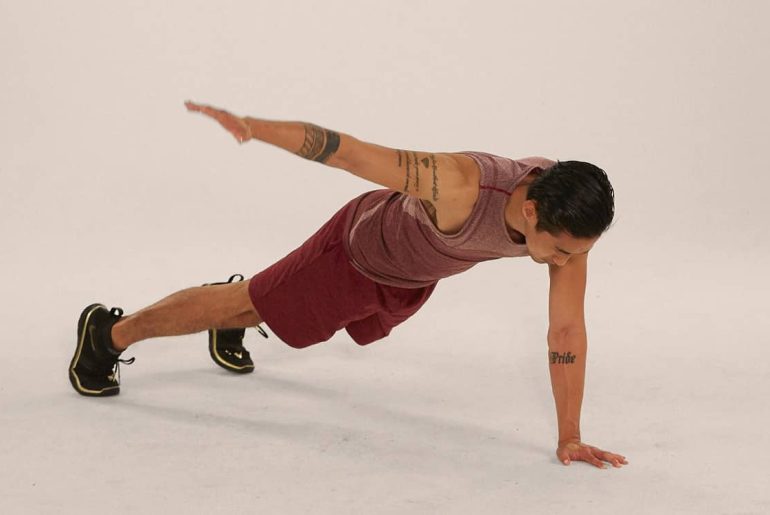 Chest workout at home